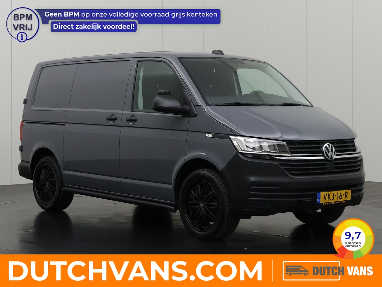 Volkswagen Transporter - 2.0TDI Grey Edition | Achterdeuren | Multimedia | Airco | Cruise - AutoWereld.nl