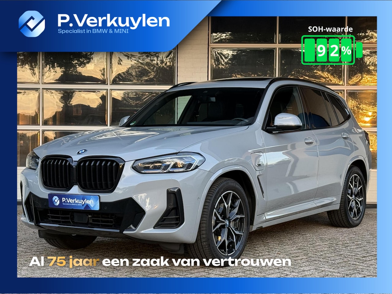 BMW X3 - xDrive30e M SPORT | PANORAMA | LASER | HARMAN KARDON | ADAPT. CRUISE CONTROL | TREKHAAK | - AutoWereld.nl
