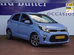 Kia Picanto - 1.0 DPi DynamicPlusLine+Ecc+Led+Breed-Navigatie+camera+cruise+Leder-Multie-stuur = SUPER P