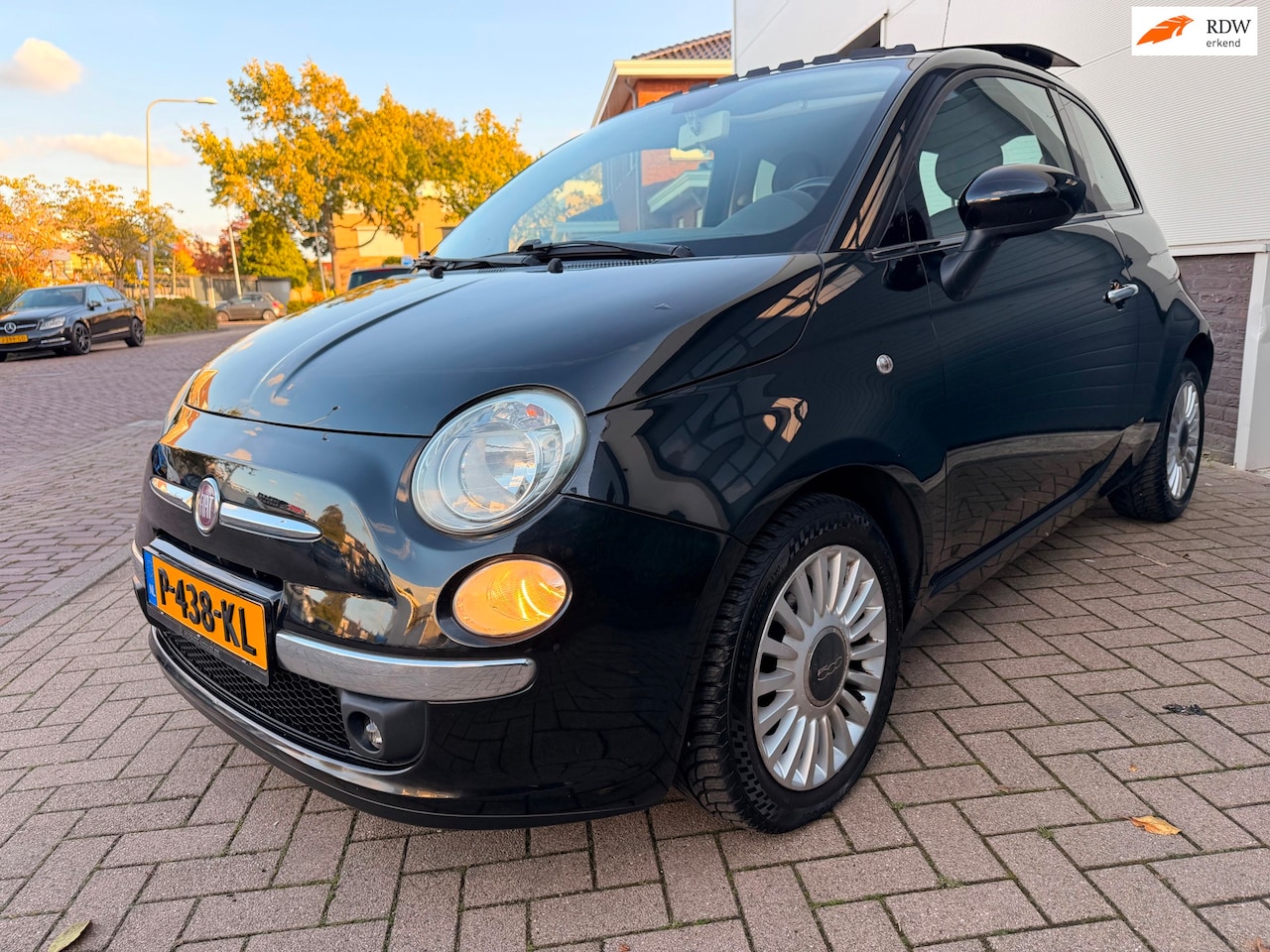 Fiat 500 - 1.2 Naked/Panoramadak/Climate-c/Leder/Aux/Lmv/Apk - AutoWereld.nl