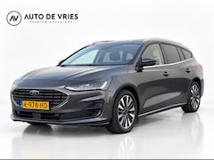 Ford Focus Wagon - 1.0 EcoBoost Hybrid 125pk Titanium X | Groot scherm navigatie | Stoel/stuurverwarming | Tr