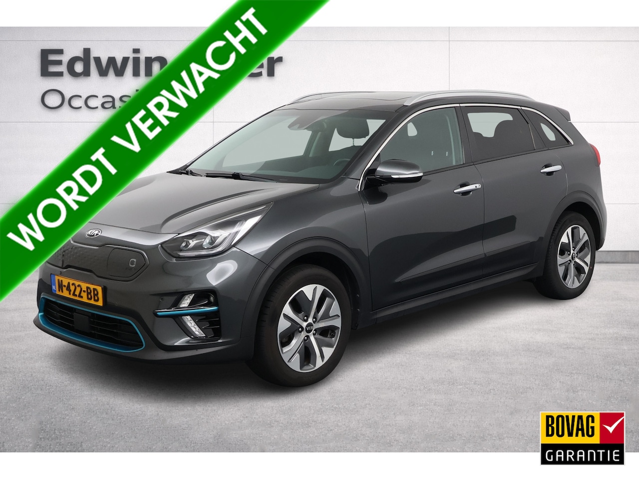 Kia e-Niro - DynamicPlusLine 64 kWh | SOH 100% | 3 Fase laden | Schuif/kanteldak | Half Leder | Andriod - AutoWereld.nl