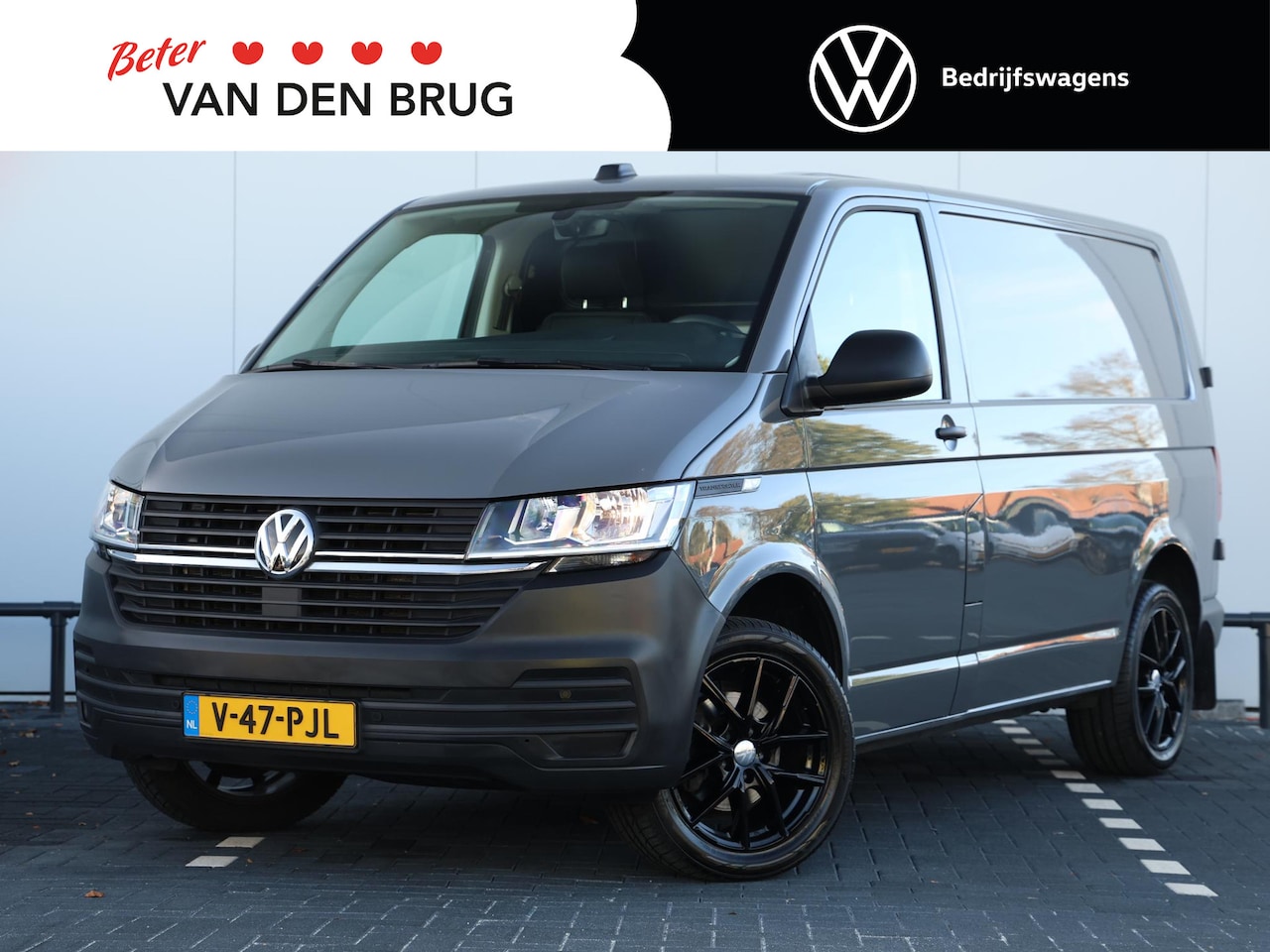 Volkswagen Transporter - 2.0 TDI 150PK DSG Automaat | Airco | Cruise control | Leer | 18 inch LM velgen | Navigatie - AutoWereld.nl
