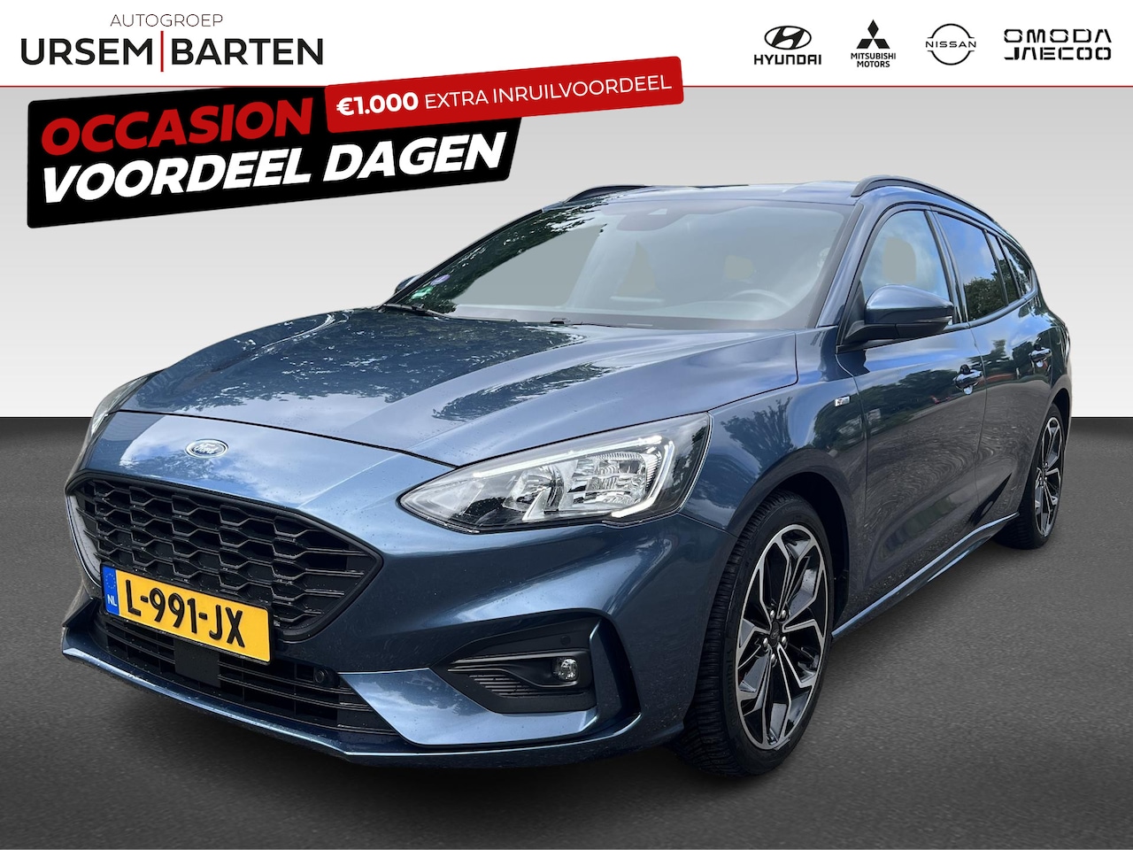 Ford Focus Wagon - 1.5 EcoBoost ST Line X Business | Achteruitrijcamera | Airco | Cruise control - AutoWereld.nl