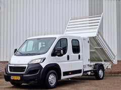 Peugeot Boxer - 2.2 BlueHDi 140pk Kipper*Pick-up*DC*Dubbel Cabine*7-Zits*Trekhaak*Airco