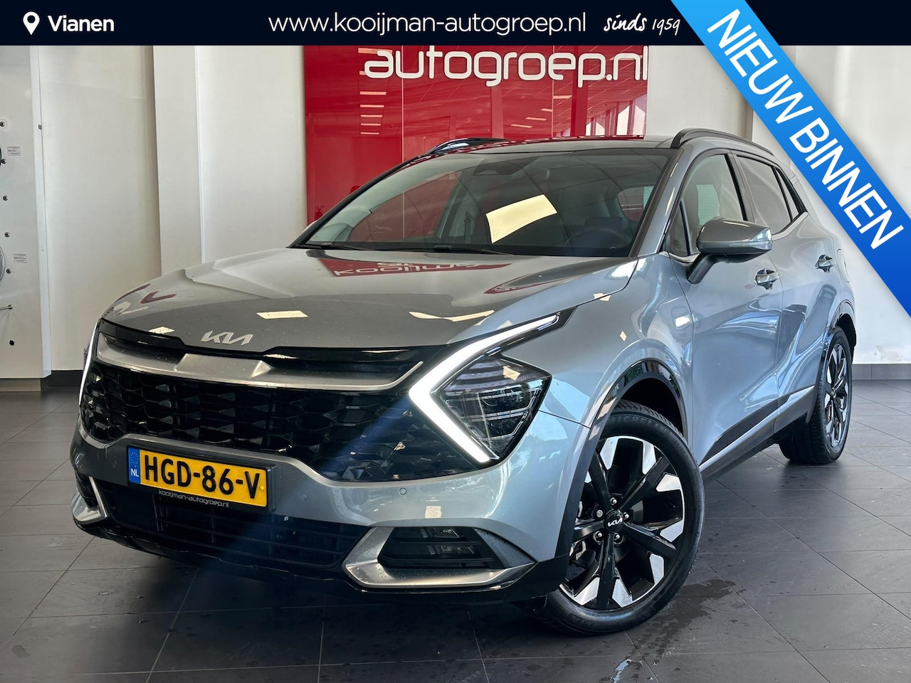 Kia Sportage - 1.6 T-GDi Plug-in Hybrid AWD DynamicPlusLine Dealeronderhouden, open dak! - AutoWereld.nl