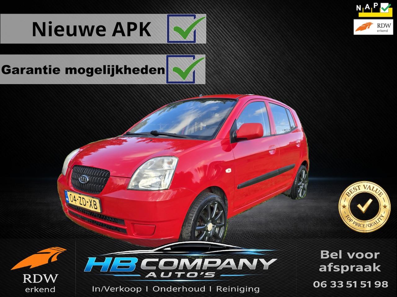 Kia Picanto - 1.0 Light 5Drs | Lage kmstand | NAP | Nw APK - AutoWereld.nl
