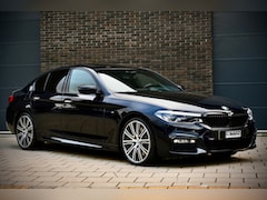BMW 5-serie - 540i, High Executive, M-Sport | RWD | Nappa | Softclose | Carbon Zwart