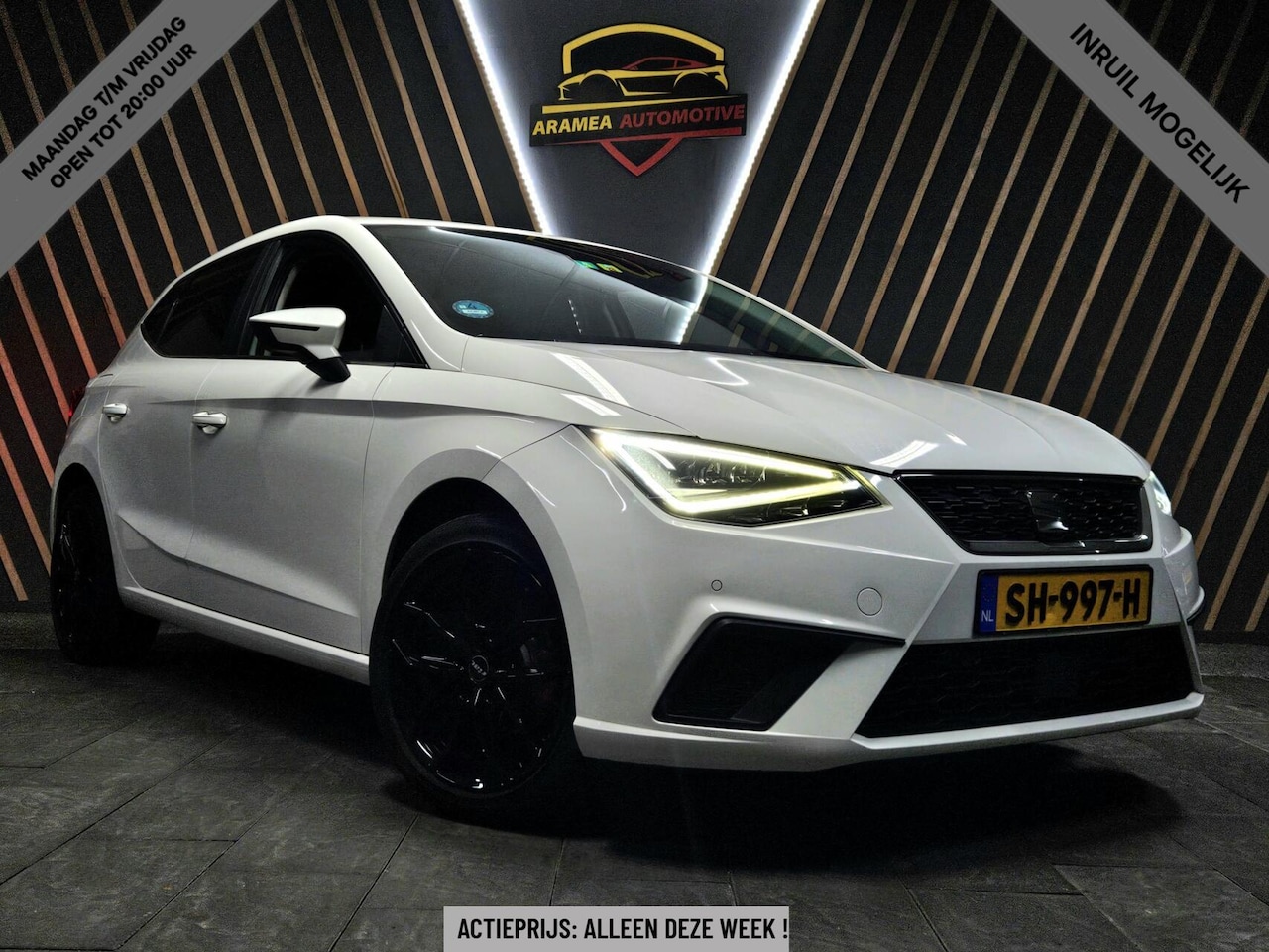 SEAT Ibiza - 1.0 TSI|LED|CARPLAY|ACC|CAMERA|Parkeer sensoren - AutoWereld.nl