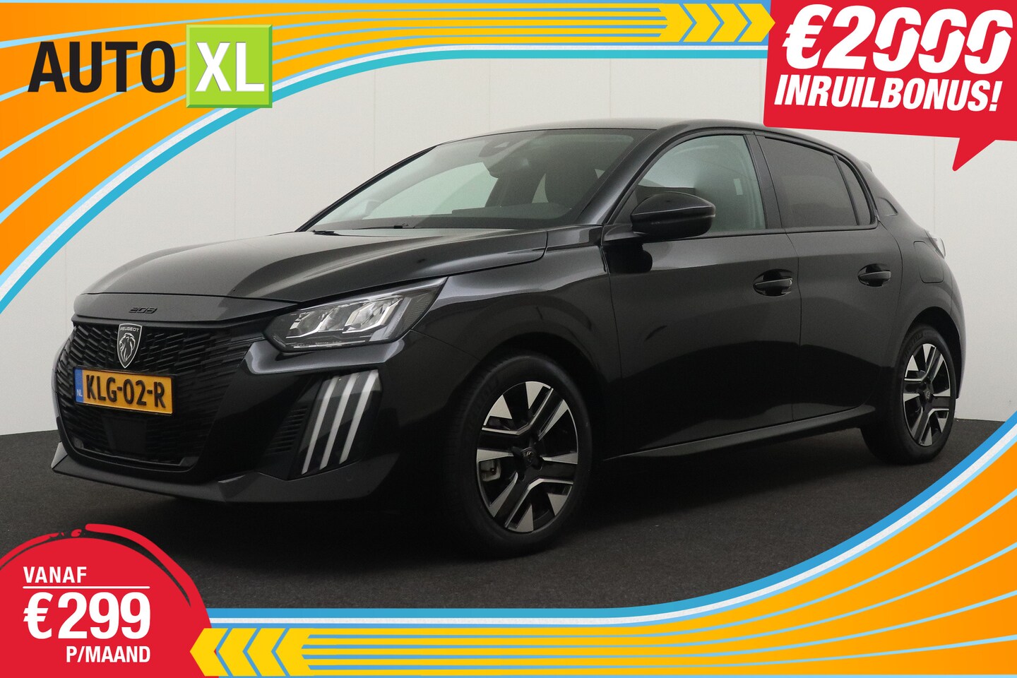 Peugeot 208 - 1.2T 101 PK Allure Half-Leder Carplay Privacy Glas LED - AutoWereld.nl