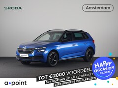 Skoda Kamiq - 1.0 TSI Monte Carlo 110 PK DSG | Navigatie via app | Panorama dak | 17"LM velgen | Parkeer