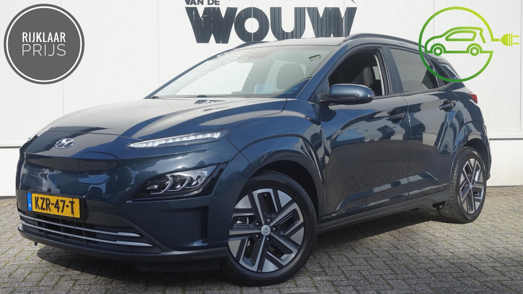 Hyundai Kona Electric - EV Fashion 64 kWh SOH 99% | All-Season banden | HUD | DAB+ - AutoWereld.nl