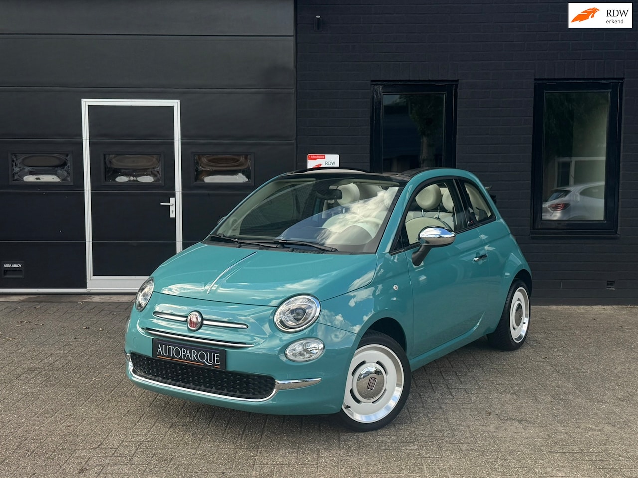 Fiat 500 - 1.2 Fiat 500 C Anniversario Cabrio - Nette staat! - AutoWereld.nl