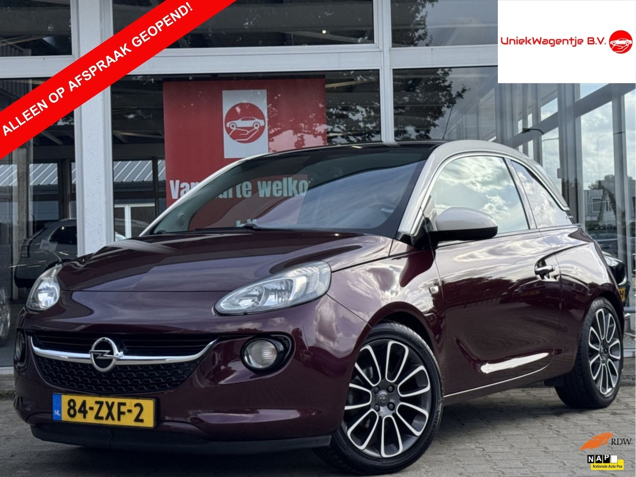 Opel ADAM - 1.4 GLAM | NL-AUTO! | LEDER! | PANODAK! | CRUISE! - AutoWereld.nl