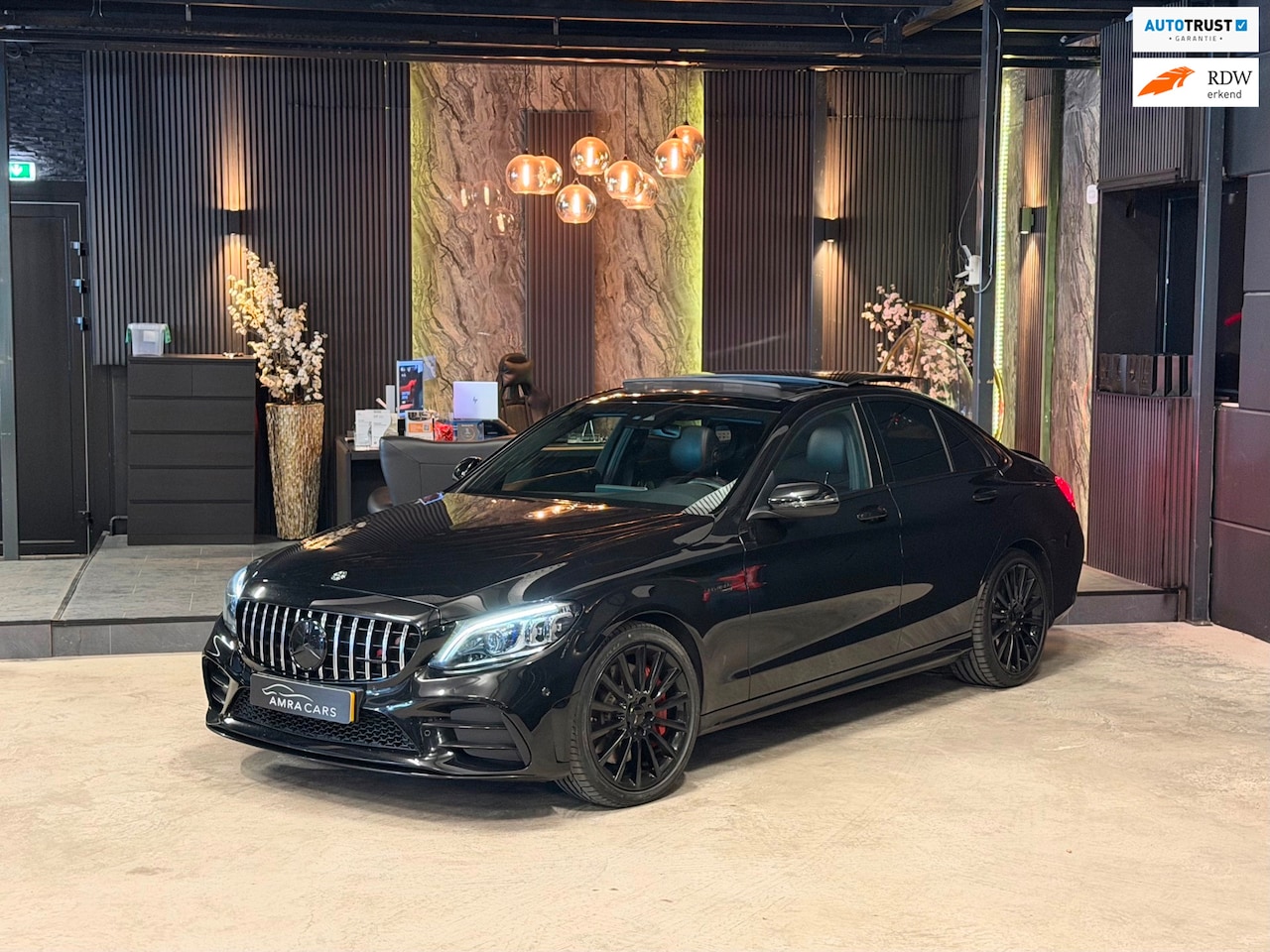 Mercedes-Benz C-klasse - AMG 43 4MATIC Premium|PANO|SFEER|BOMVOL! - AutoWereld.nl