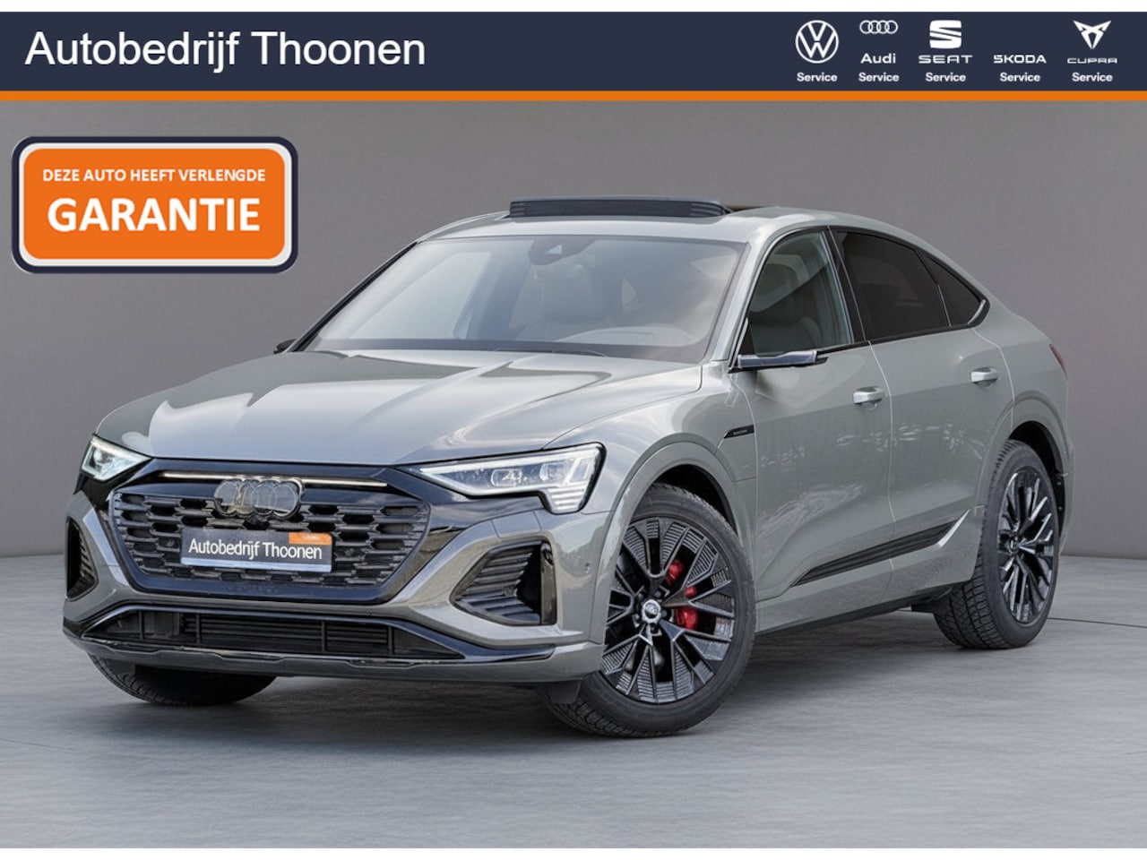 Audi Q8 Sportback e-tron - 55 quattro S Edition 115 kWh | Pano | 21"| Leer - AutoWereld.nl