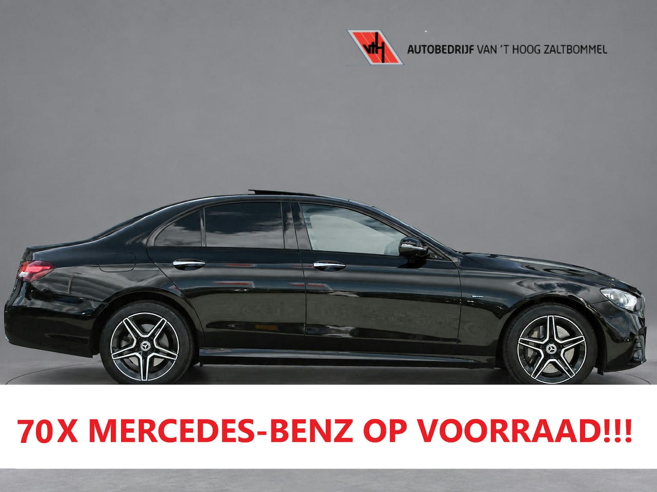 Mercedes-Benz E-klasse - 300e AMG Line NIGHT PAKKET PANORAMADAK LEDER MEMORY BURMESTER 360-CAMERA KEY-LESS GO <<NL - AutoWereld.nl