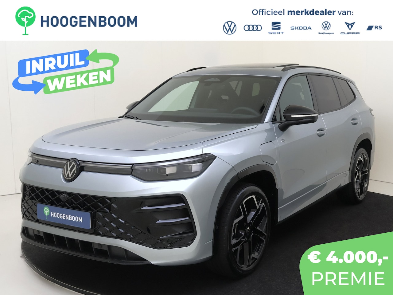Volkswagen Tayron - R-Line Edition | 'App-Connect' draadloze smartphone integratie | Automatische afstandsrege - AutoWereld.nl