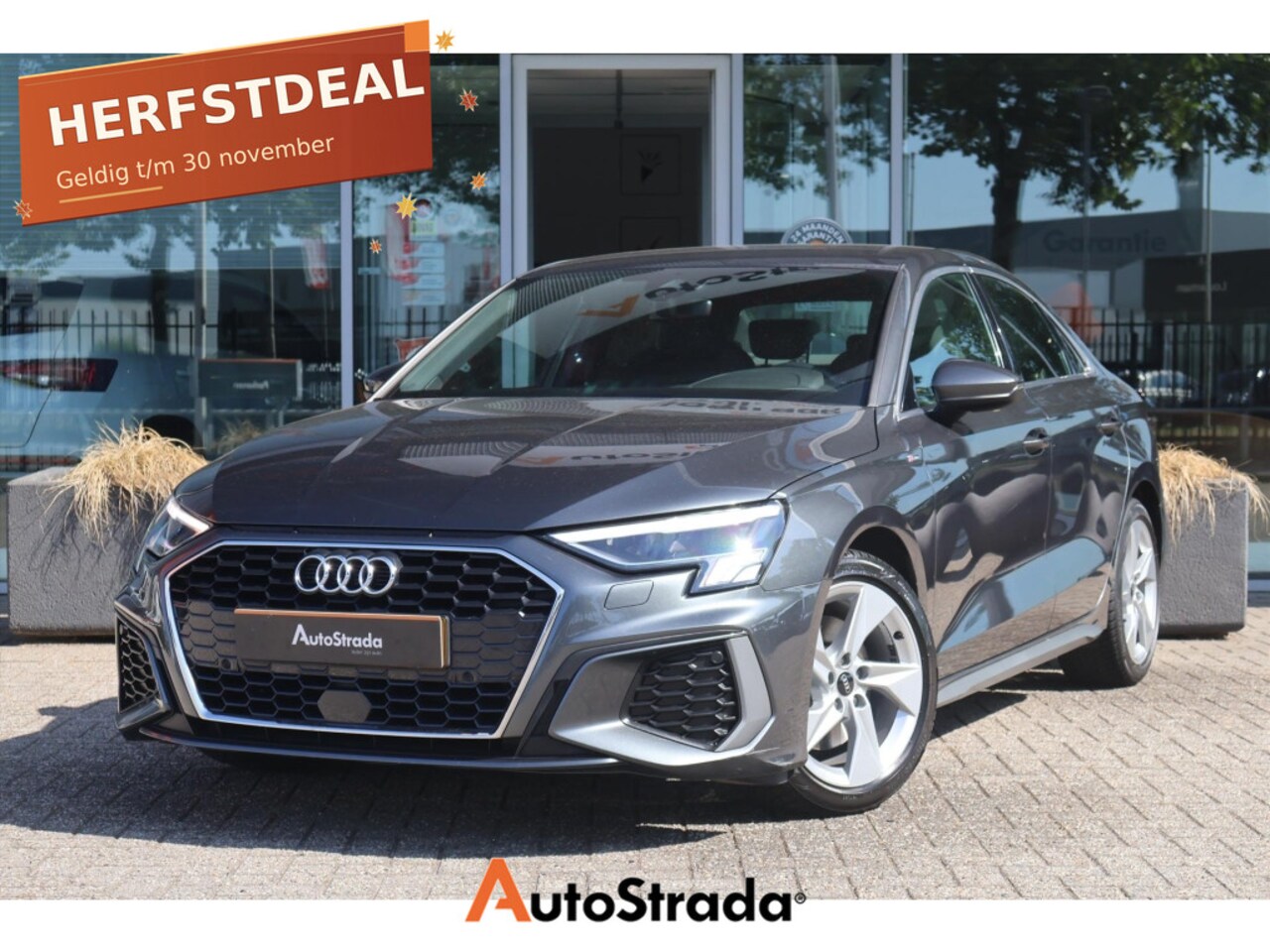 Audi A3 Limousine - 30 S-Line TFSI | Virtual | LED | Climate | Cruise | Navigatie | Carplay | - AutoWereld.nl