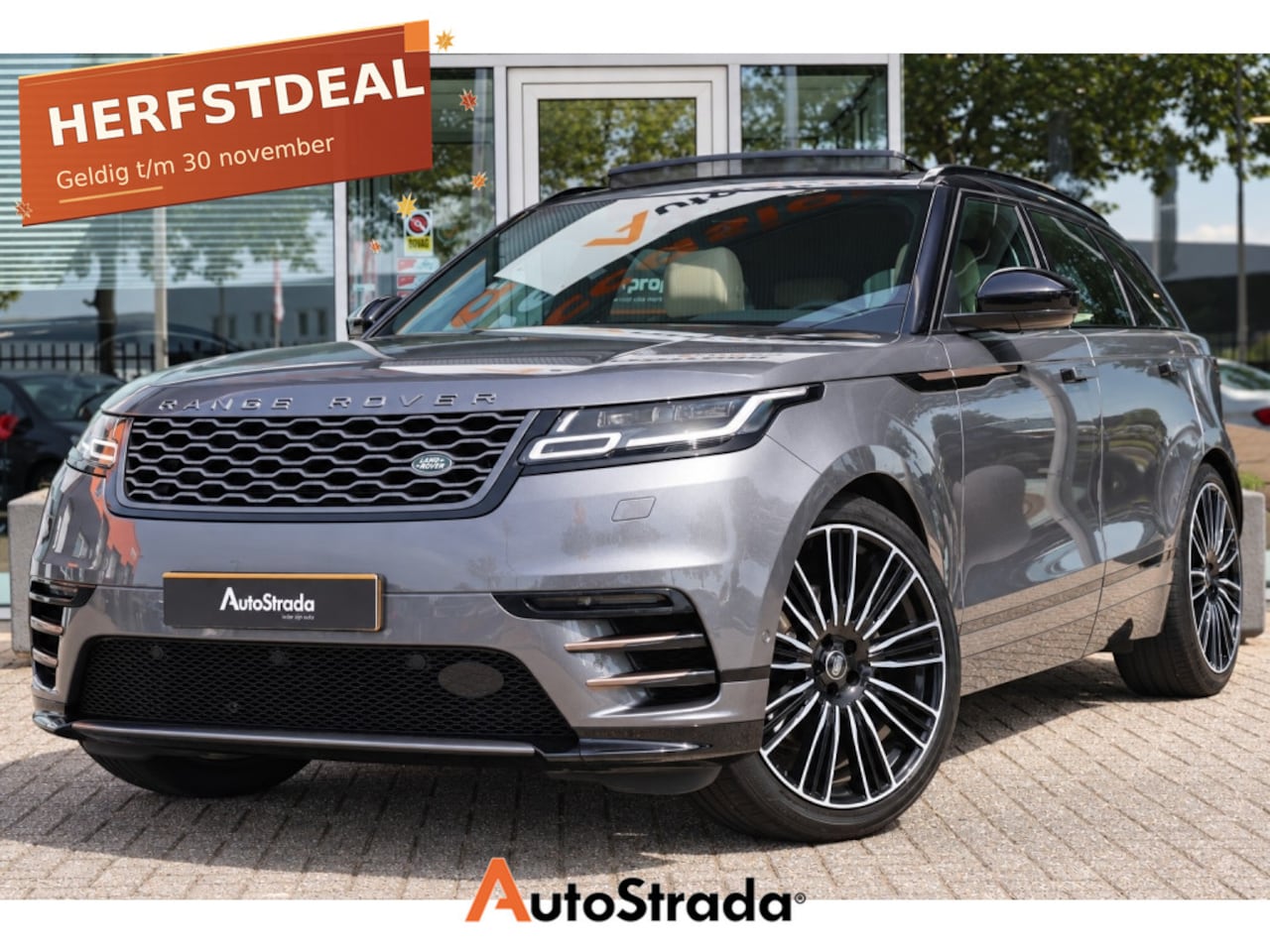 Land Rover Range Rover Velar - 2.0 300pk AWD R-Dynamic HSE I Pano I Trekhaak I Meridian audio | Camera | Carplay | 2.0 30 - AutoWereld.nl