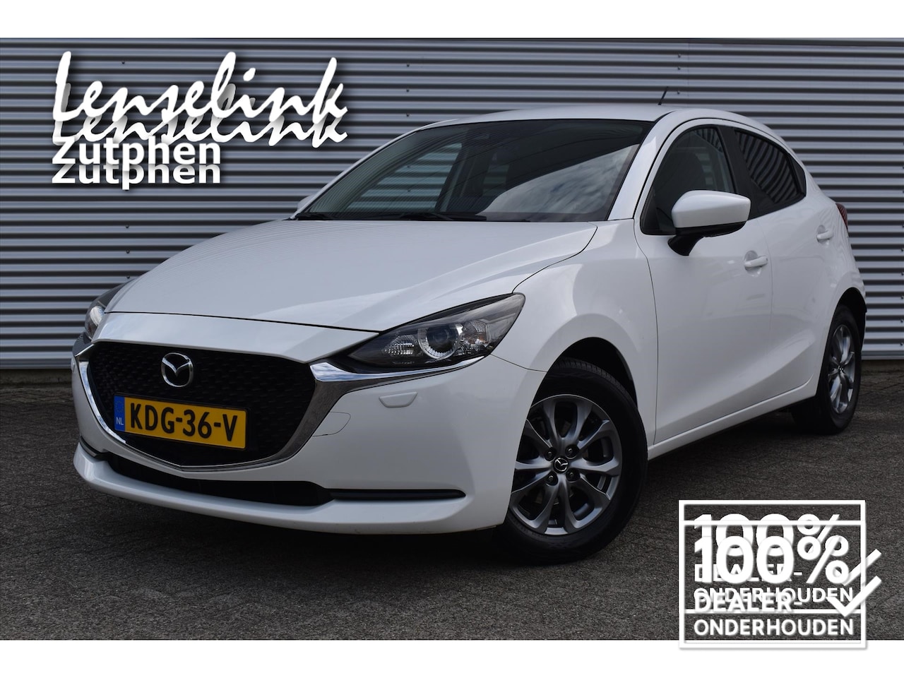 Mazda 2 - 1.5 SKYACTIV-G 90PK Comfort AUTOMAAT | Navigatie | Stoel verwarming | Apple carplay | Rijk - AutoWereld.nl