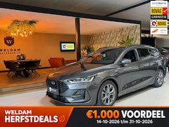 Ford Focus Wagon - 1.0 EcoBoost Mild-Hybrid ST-Line Garantie|StuurVW|StoelVW|CarPlay|Navi|LED|PDC|Rijklaar