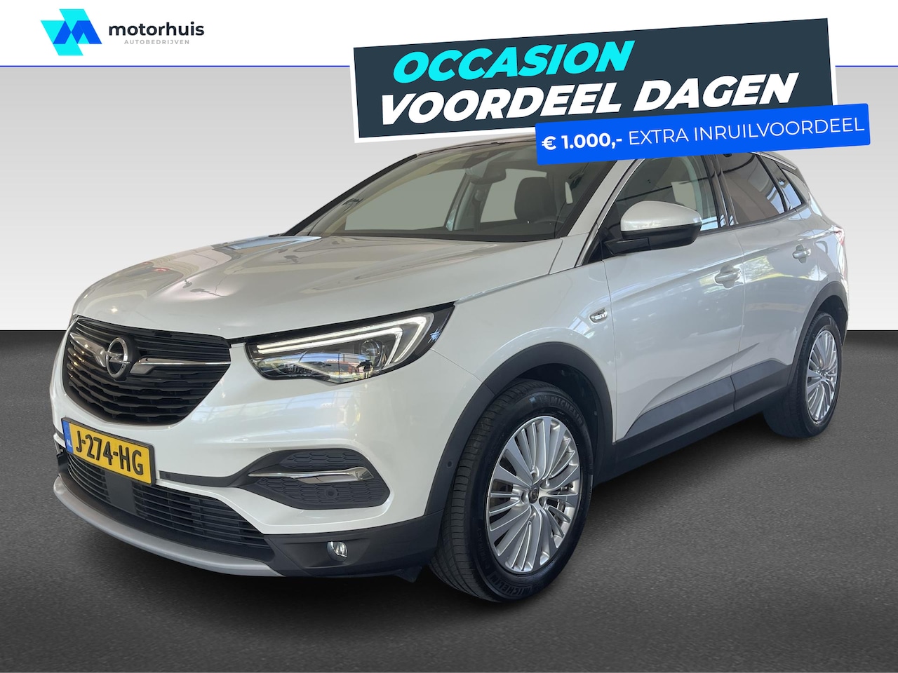 Opel Grandland X - 1.2 Turbo Innovation | Stoelverwarming V+A | Stuurverwarming | Elektrische Achterklep | El - AutoWereld.nl