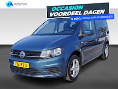 Volkswagen Caddy - 1.4 TSI DSG TRENDLINE 5 ZITS AIRCO 2X SCHUIFDEUR TREKHAAK PDC APP CONNECT