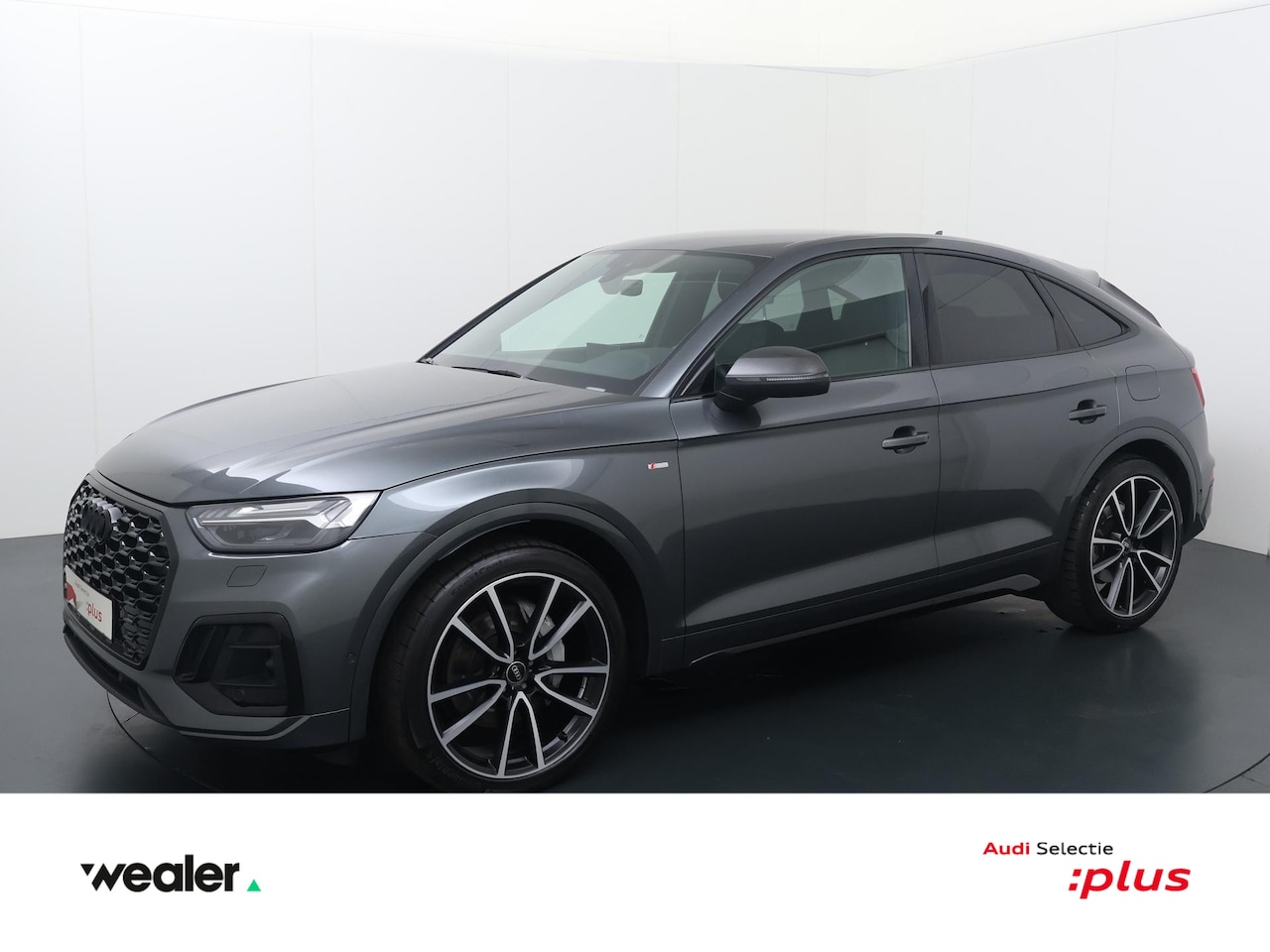Audi Q5 Sportback - 50 TFSI e S edition Competition | 299 PK | SoH 87% | Trekhaak | 360 graden camera | Matrix - AutoWereld.nl