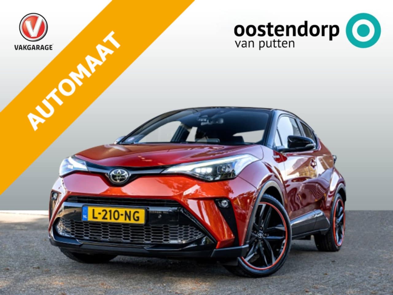Toyota C-HR - 2.0 Hybrid 184pk CVT GR Sport | NL Auto | Volledig Dealeronderhouden | Afneembare Trekhaak - AutoWereld.nl
