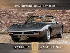 Maserati Ghibli - 4.7 Spyder "The original, straight from the factory" The Factory Spyder - One of only 125