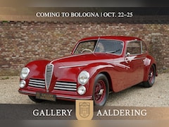 Alfa Romeo 6C - 2500 Freccia d'Oro "Body off" restored preserving the original interior, Notable role in t