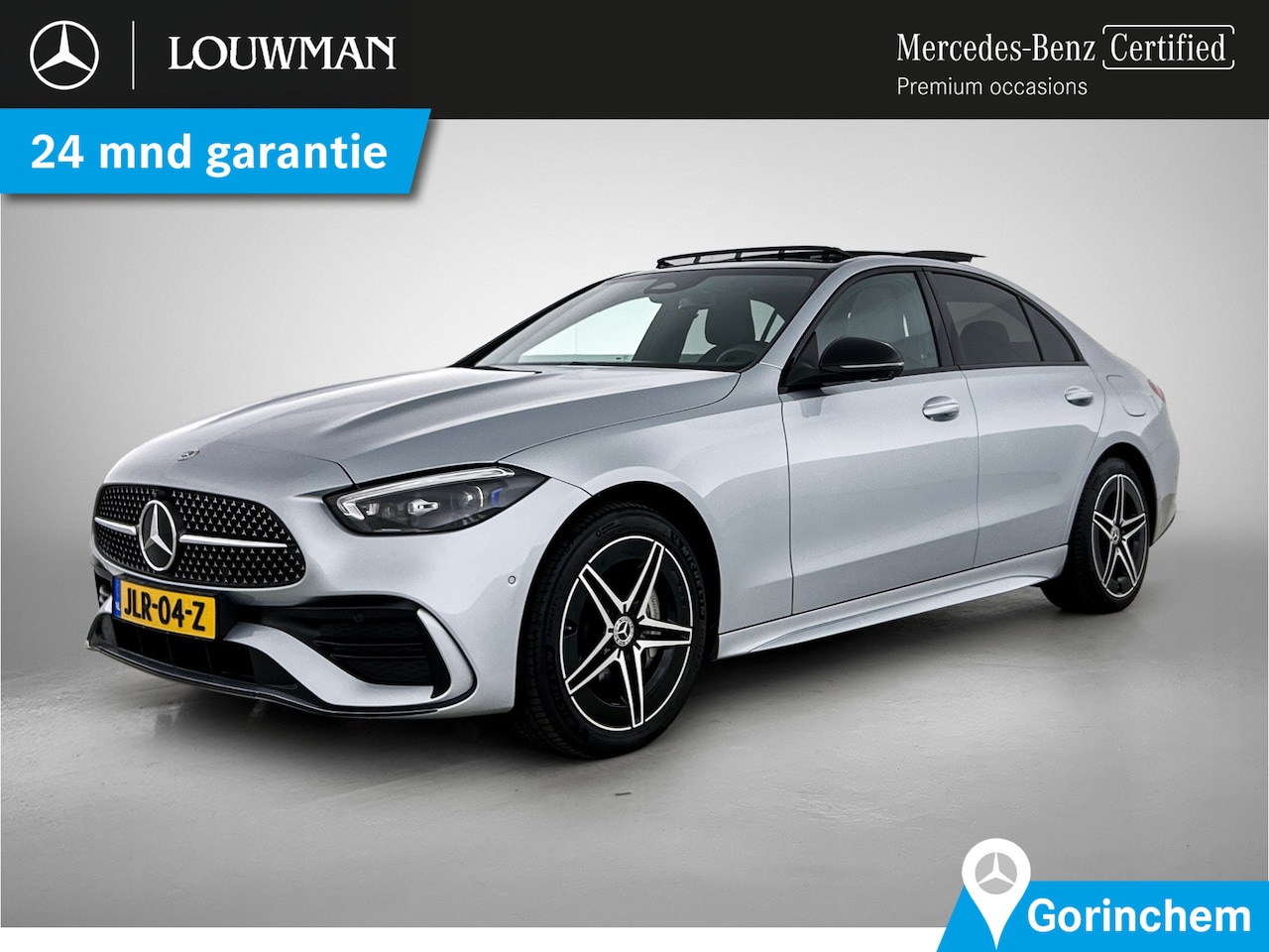 Mercedes-Benz C-klasse - 300 e Business Solution AMG Premium plus | AMG Line | Night Pakket | Panorama Schuif-Kante - AutoWereld.nl