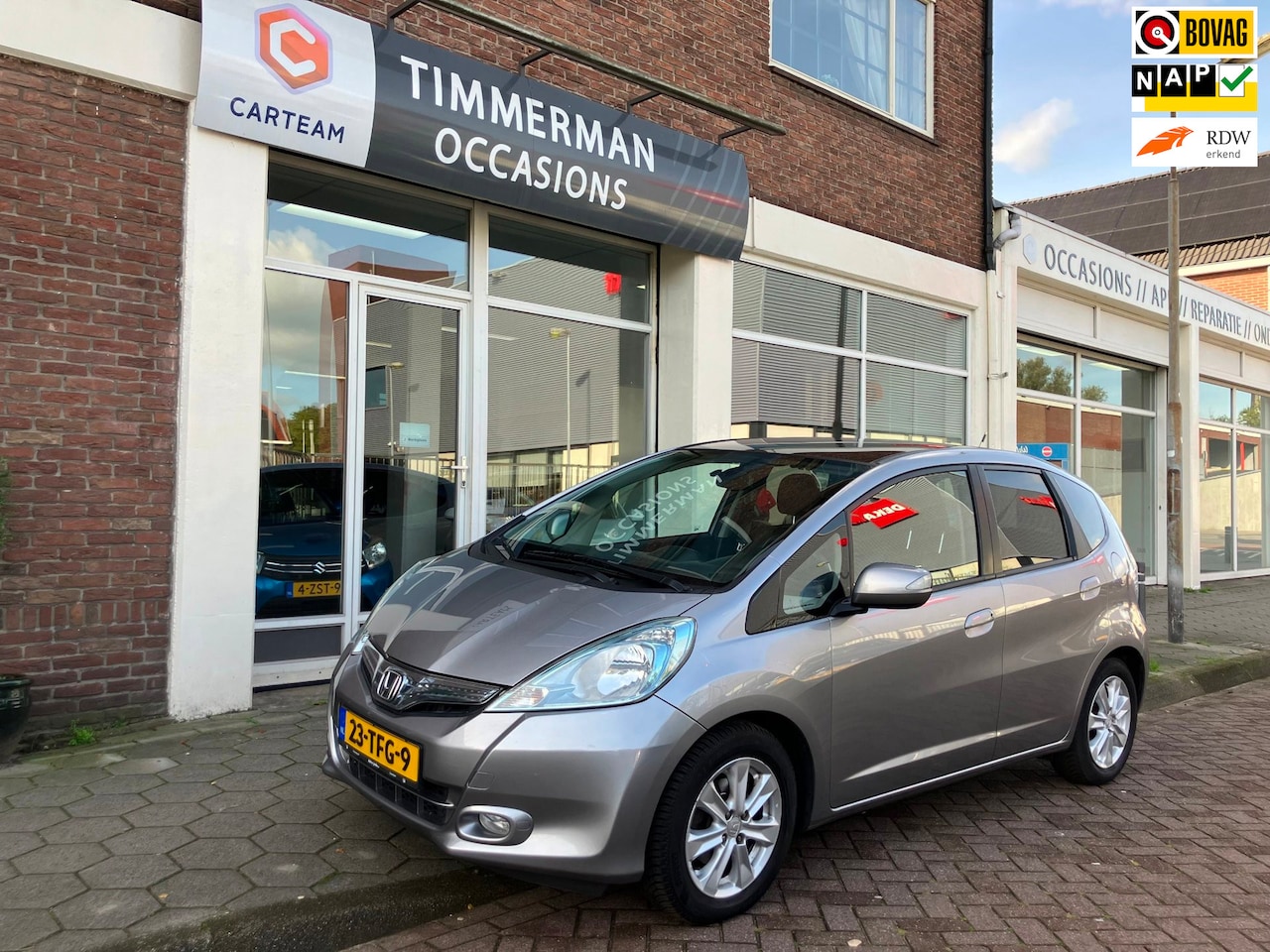 Honda Jazz - 1.4 Hybrid Exclusive|Leder|Panorama|Dealer OH - AutoWereld.nl