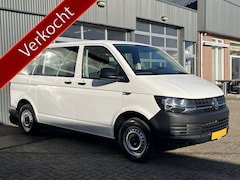 Volkswagen Transporter Kombi - 2.0 TDI L1H1 Incl btw 9-Persoons Personenvervoer Taxi met Airco Telefoonverbinding Groepsv