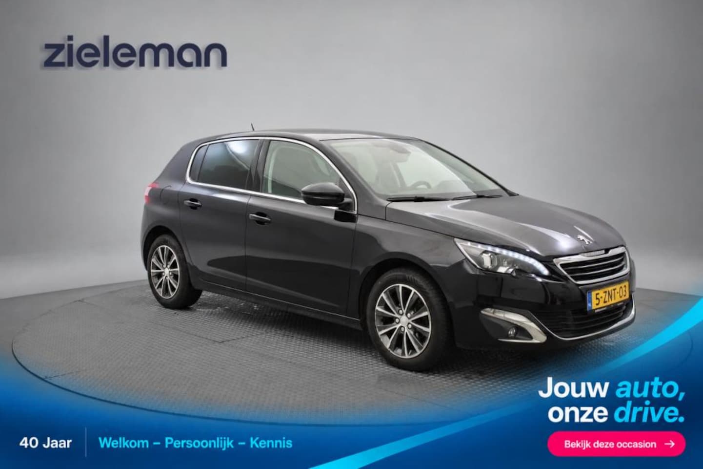 Peugeot 308 - 1.2 Blue Lease Premium - Panorama, Navi, Clima, Cruise, Xenon - AutoWereld.nl