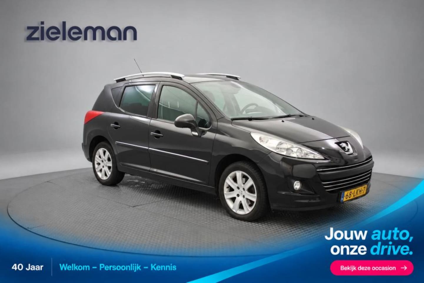 Peugeot 207 SW - 1.6 VTi Blue Lease Executive - Panorama, Cruise, Clima, Nieuwe APK! - AutoWereld.nl