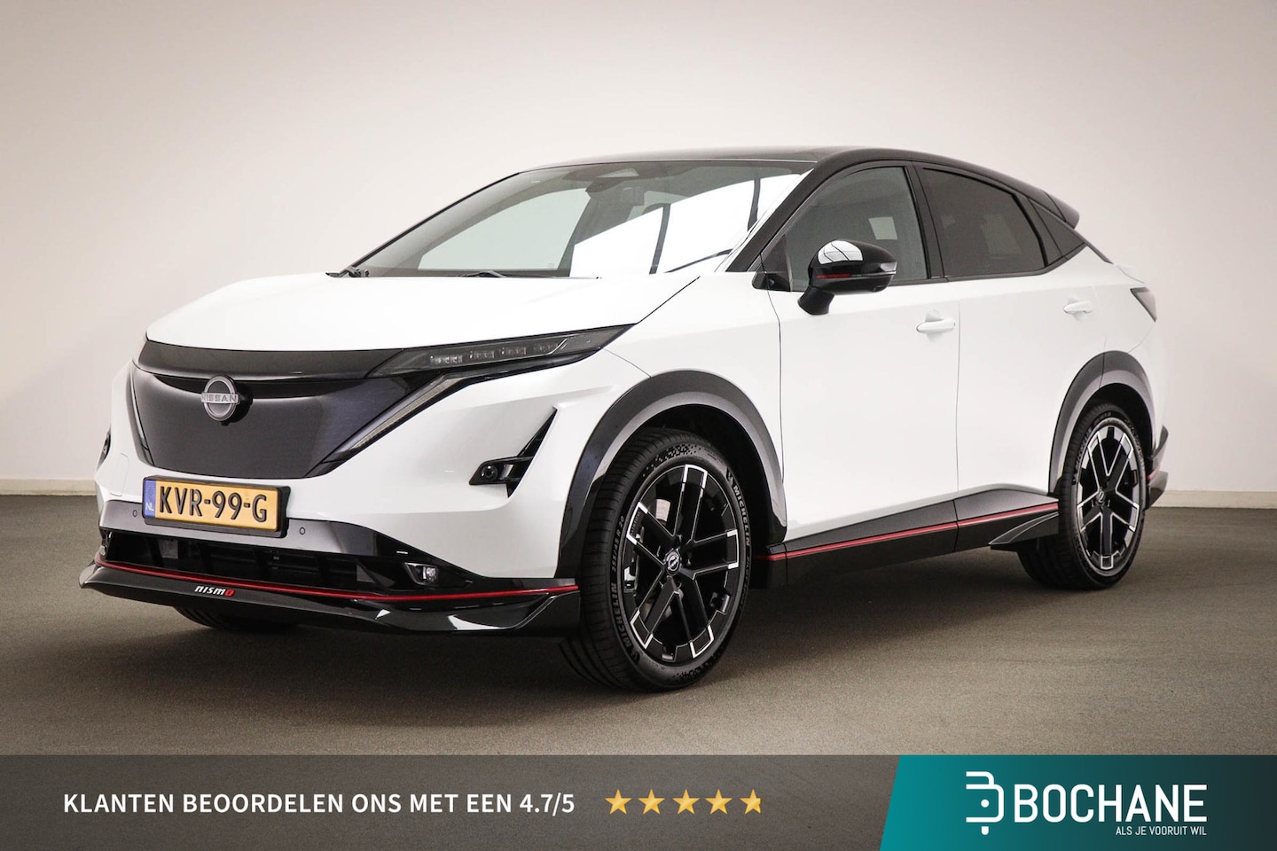 Nissan Ariya - e-4ORCE Nismo 91 kWh | 435 Pk! | STUURVERWARMING | HEAD UP | DAB | APPLE | CAMERA | 20" - AutoWereld.nl