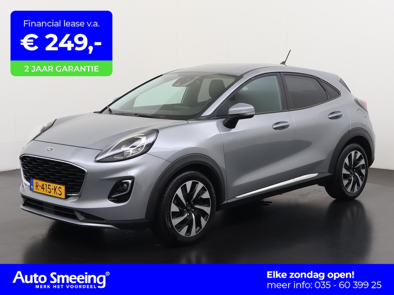 Ford Puma - 1.0 Hybrid Titanium Automaat | Navigatie | Camera | Zondag Open! - AutoWereld.nl