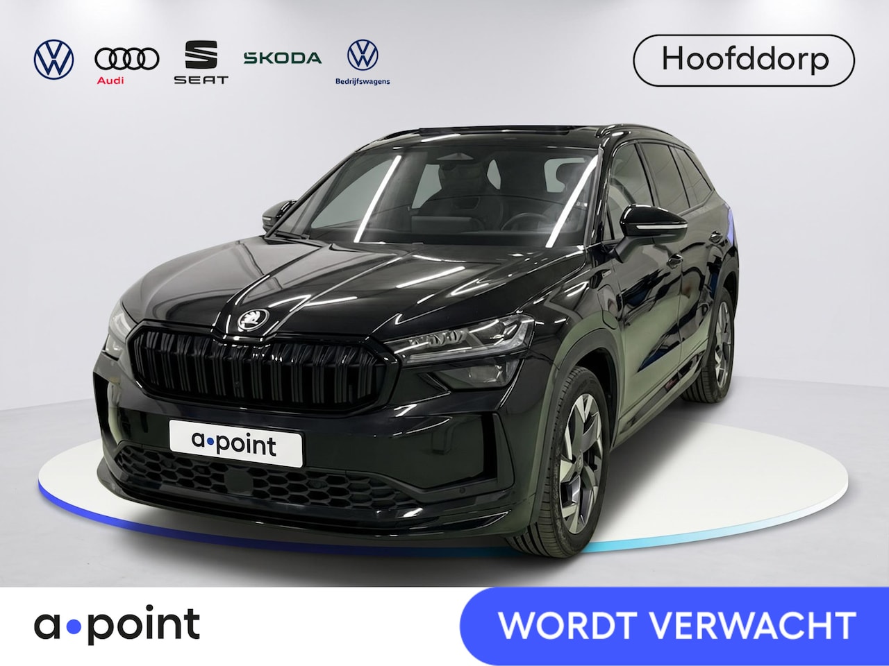 Skoda Kodiaq - 1.5 TSI PHEV Sportline Business 204 pk Automaat (DSG) | Verlengde garantie | Navigatie | P - AutoWereld.nl