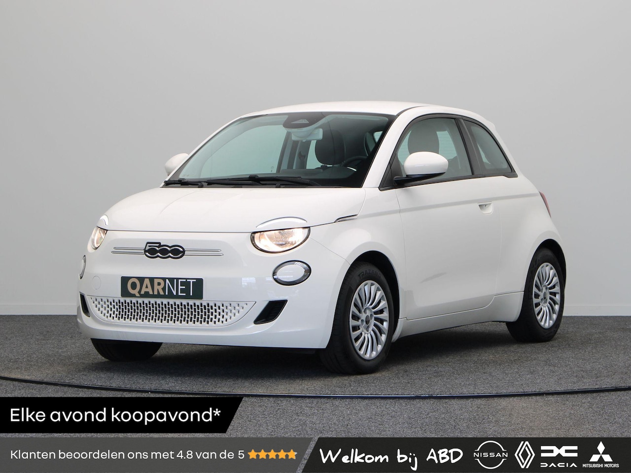 Fiat 500e - Icon 42 kWh | Apple Carplay & Android Auto | 320km WLTP | 11kw Lader | SOH 97% | - AutoWereld.nl