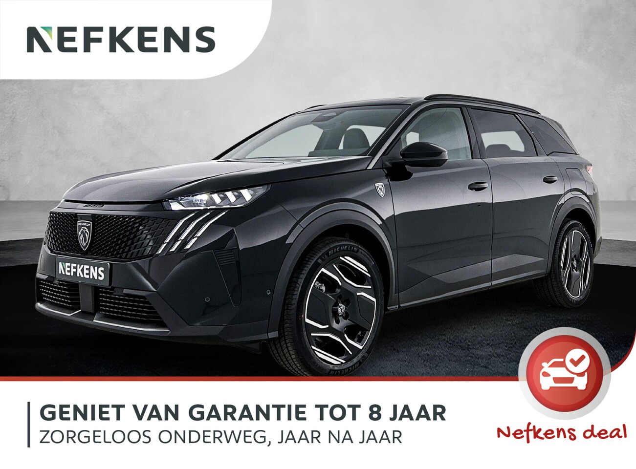 Peugeot 5008 - 1.6 Plug-in Hybrid 195 GT Exclusive 7p | Elektrisch Verstelbare Voorstoelen | Lederen Bekl - AutoWereld.nl