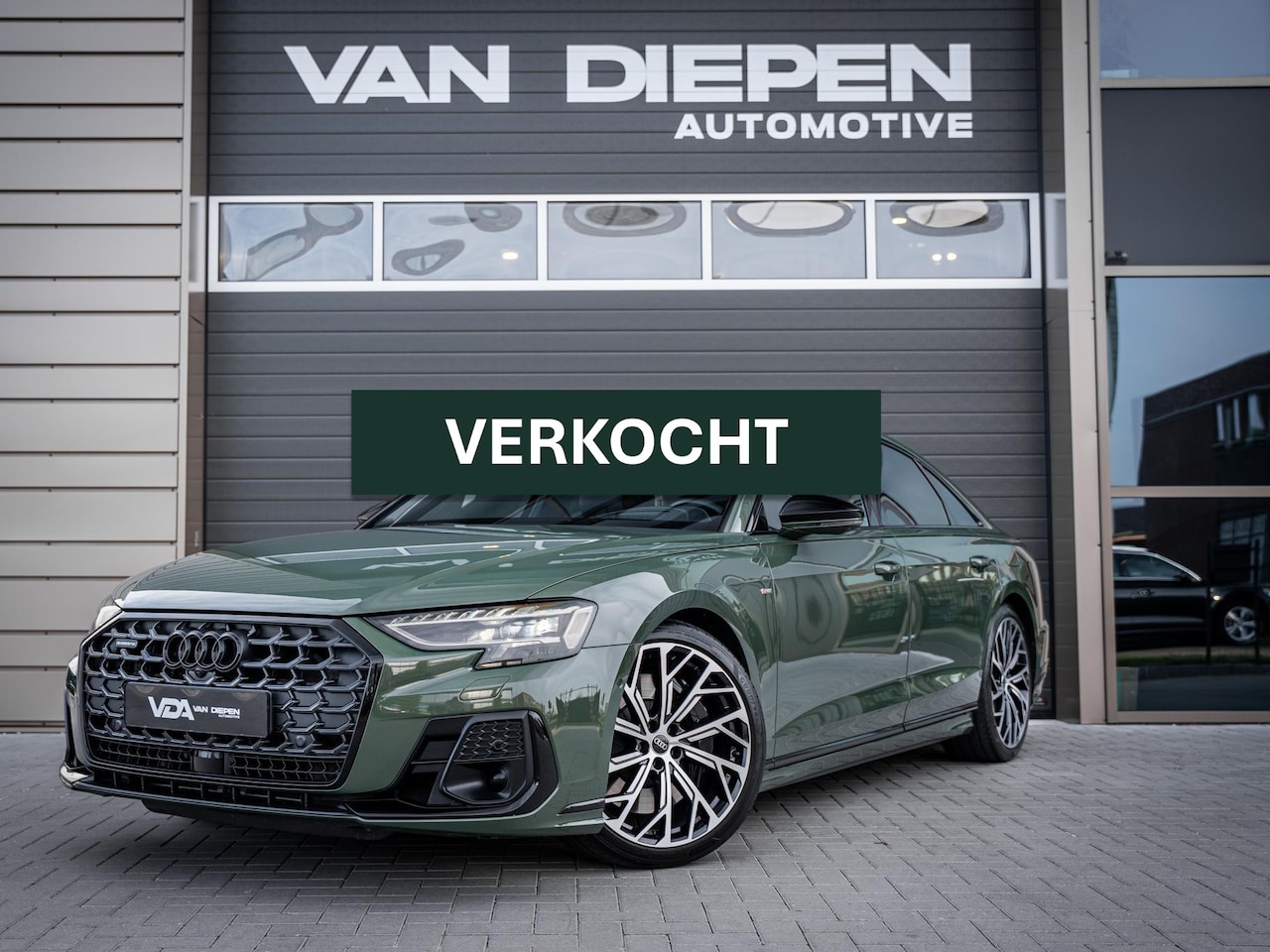 Audi A8 - 60 TFSI e quattro - 3x-Sline l 4WS l AUDI EXCLUSIVE l Massage l Panorama - AutoWereld.nl