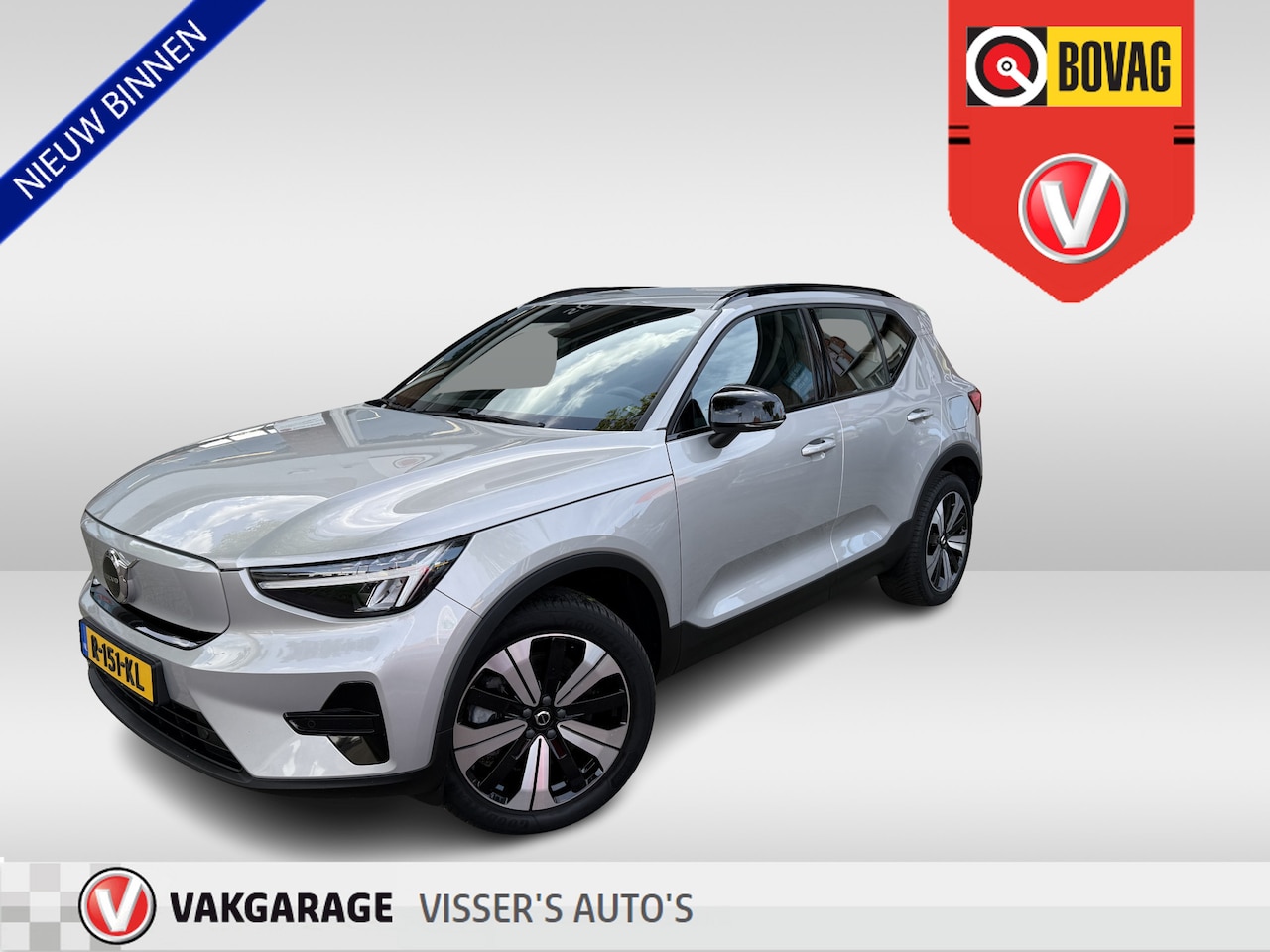 Volvo XC40 - Recharge Plus 70 kWh | SOH 93.68 % | achteruitrijcamera stoelverwarming | stuurverwarming - AutoWereld.nl