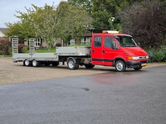 Iveco Daily - 40C 145pk met veldhuizen trailer en dubbele cabine
