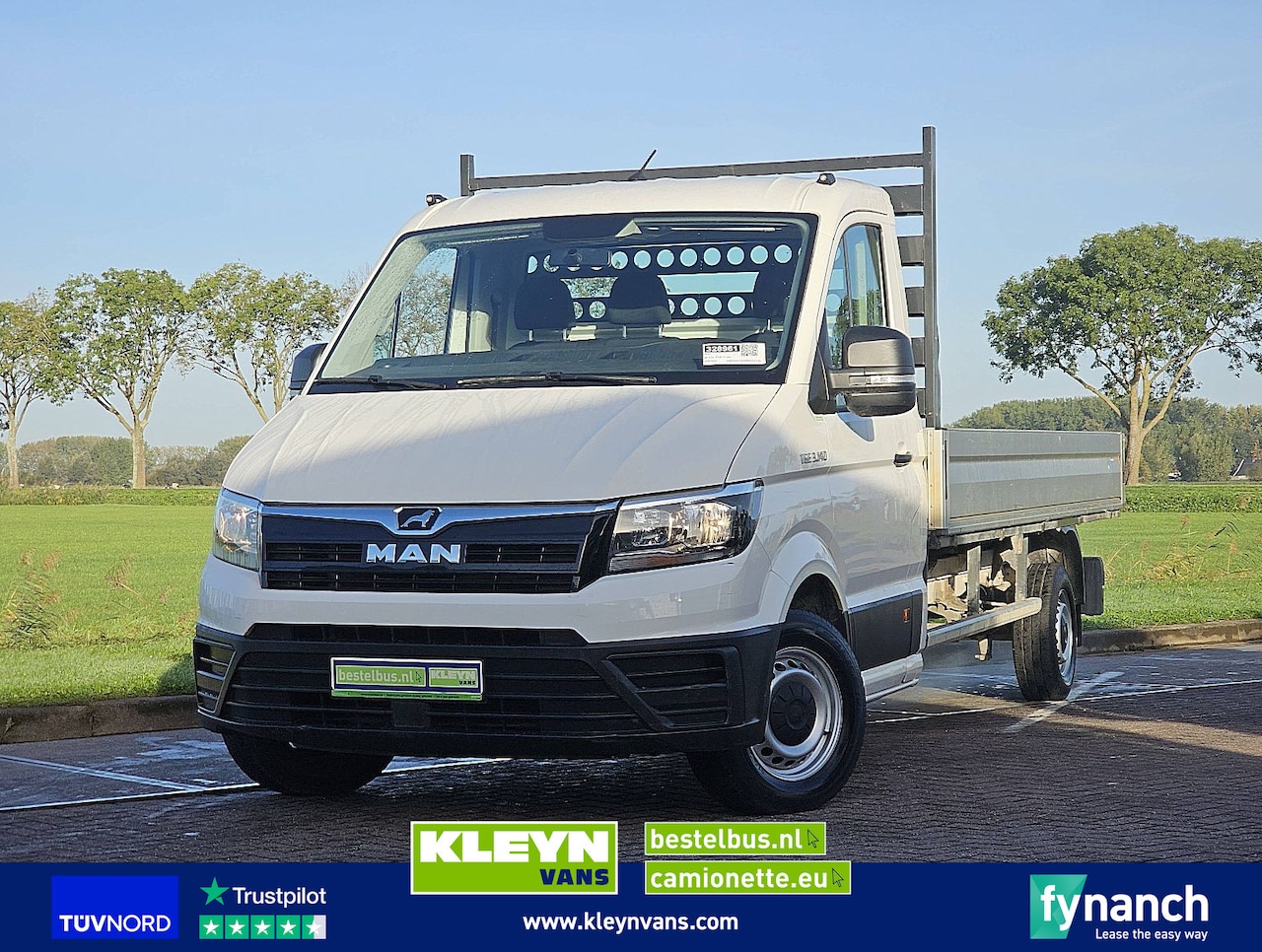 MAN TGE - 3.140 L3 Open-Laadbak XL! - AutoWereld.nl