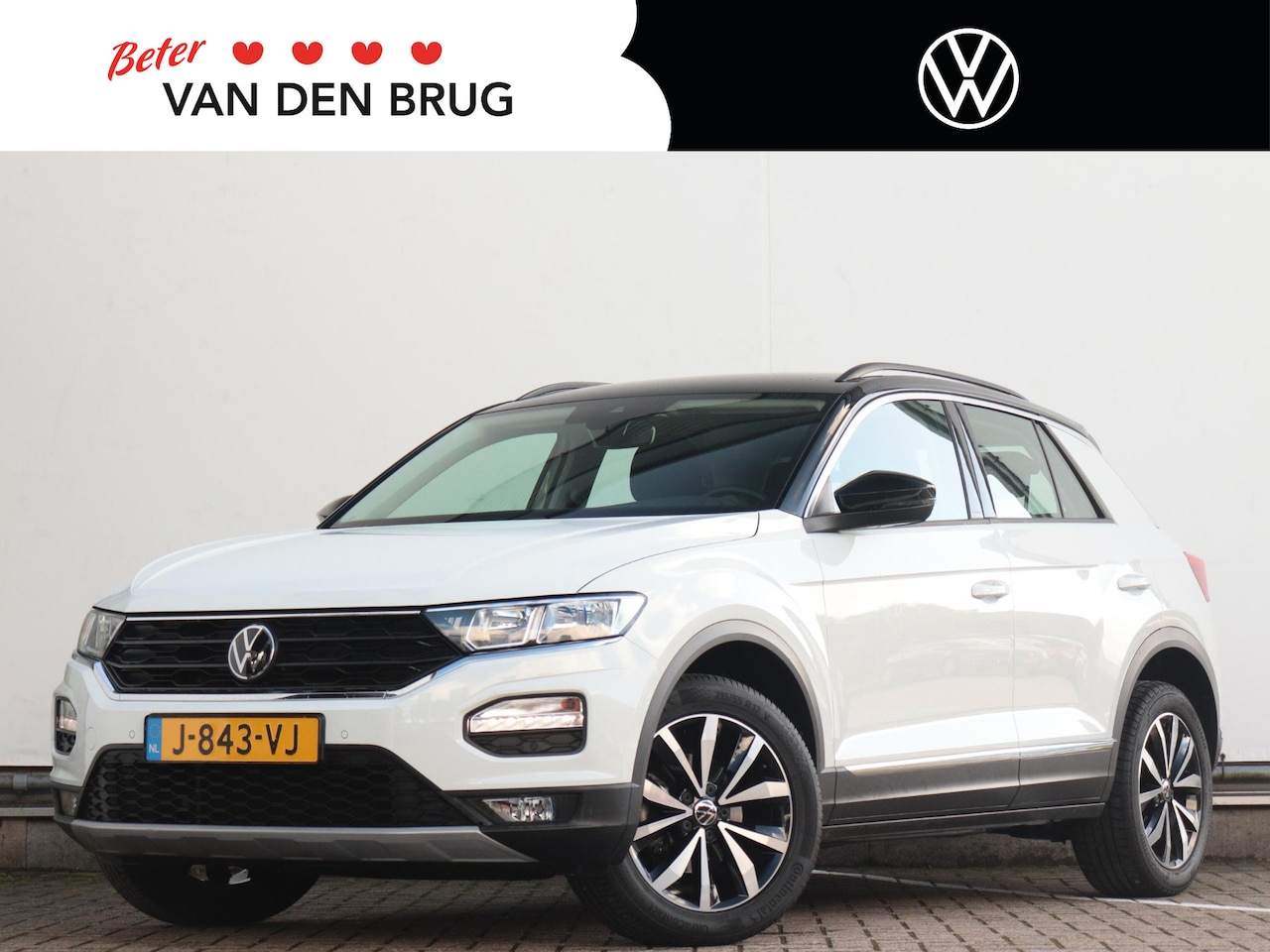 Volkswagen T-Roc - 1.0 TSI Style | Afneembare trekhaak | Achteruitrijcamera | Apple carplay / Android auto | - AutoWereld.nl