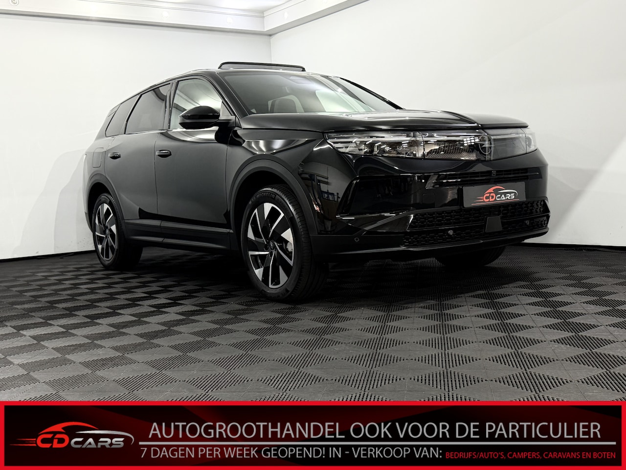 Opel Grandland - 1.2 Turbo Hybrid 145pk eDCT6 GS Panoramadak, 360 Camera, Head-up display, Navi, Winterpakk - AutoWereld.nl