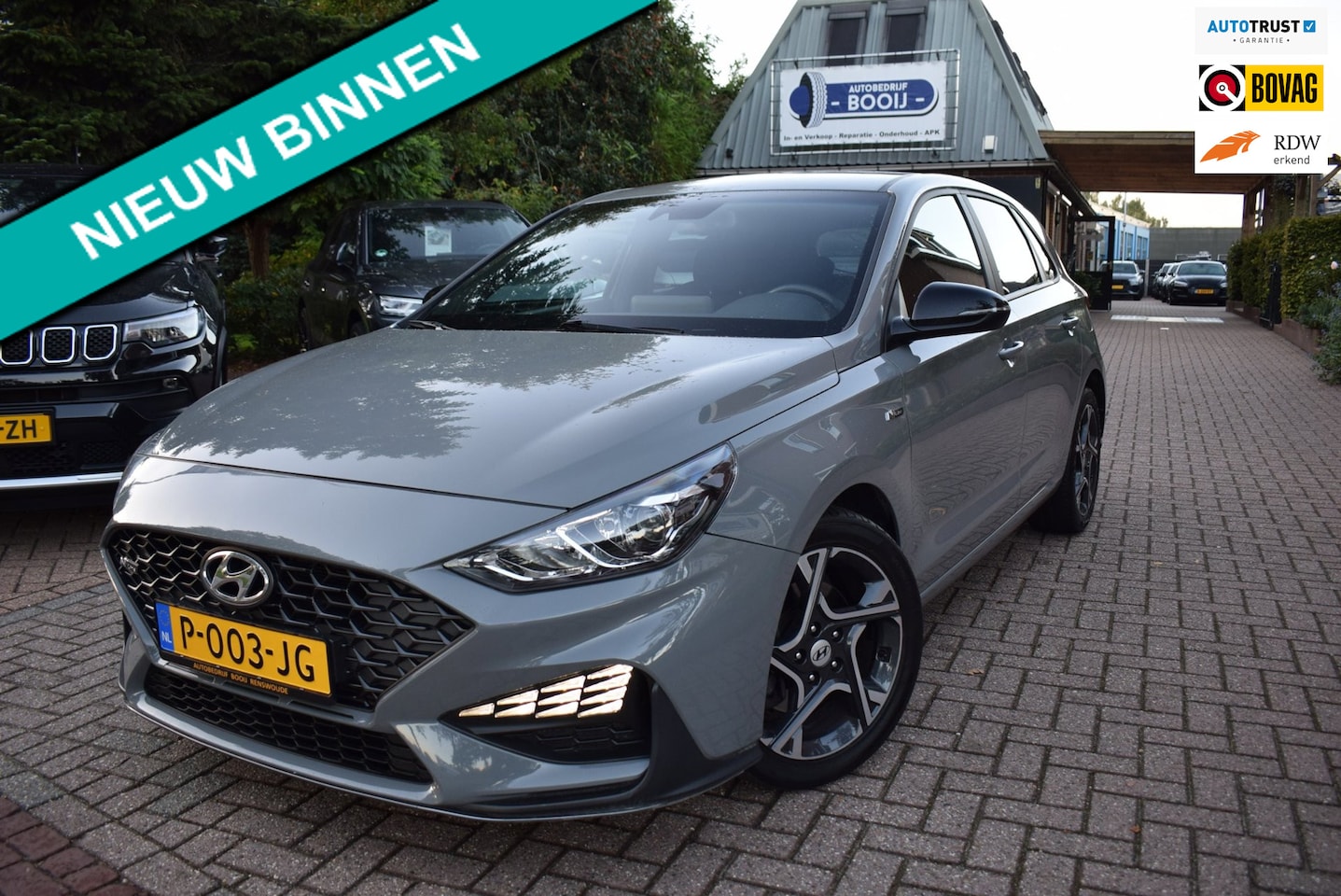 Hyundai i30 - 120 PK T-GDi MHEV N-LINE AUTOM/CRUISE/NAVI/CARPLAY/AIRCO-ECC/XENON/CAMERA/PDC/BLUETOOTH/LM - AutoWereld.nl