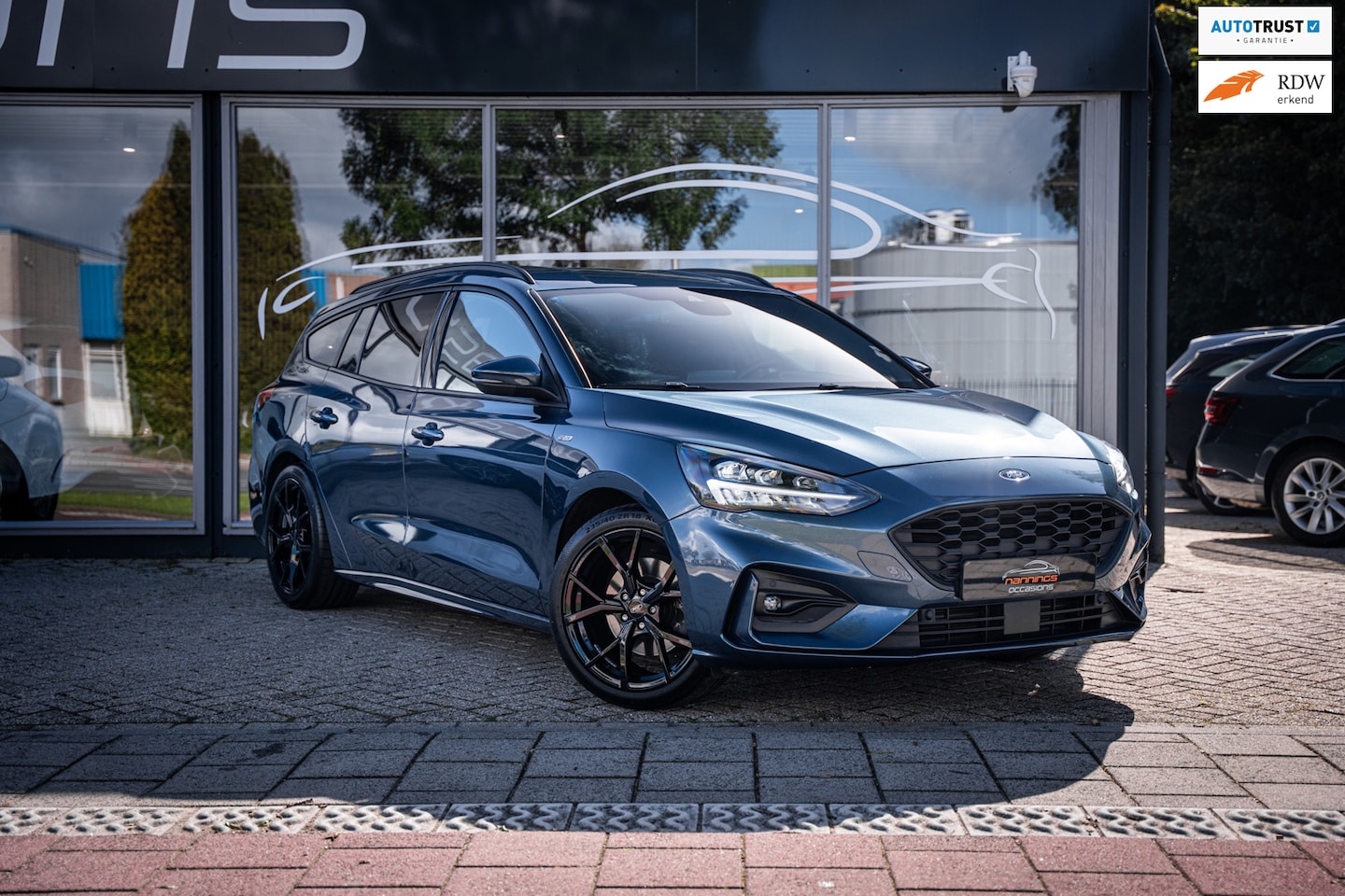 Ford Focus Wagon - 1.0 EcoBoost Hybrid ST Line Business |Trekh|Camera|Stoel/Stuurverwarming|Lane Assist|LED| - AutoWereld.nl